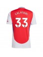 Arsenal Riccardo Calafiori #33 Replika Hemmakläder 2024-25 Kortärmad